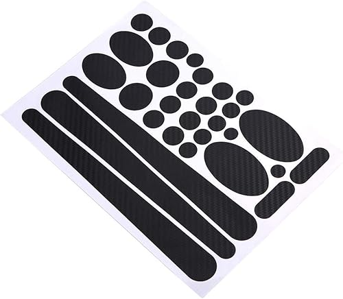 VGEBY1 1 Set Fahrrad Kettenstrebenschutz, Anti-Rost Kettenstreben und Rahmen Aufkleber Fahrrad Aufkleber Aufkleber für Meisten Fahrräder(Schwarz) - Ruaus