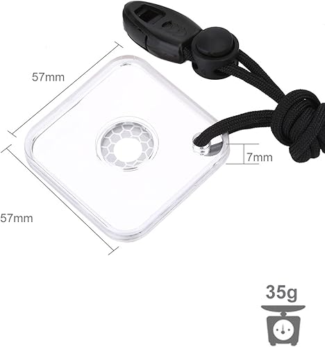 RiToEasysports Überlebensspiegel, Tragbarer Signalspiegel für den Außenbereich, Multifunktionales Überlebens-Notrettungs-Reflexionssignal-Spiegelwerkzeug - Ruaus