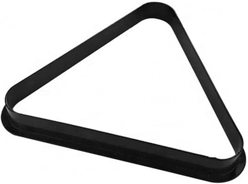 Pegasi Billard Dreieck - Triangel - 38 mm - Billard - Pool - Plastique - PVC - Billard Zubehör - Schwarz - Ruaus